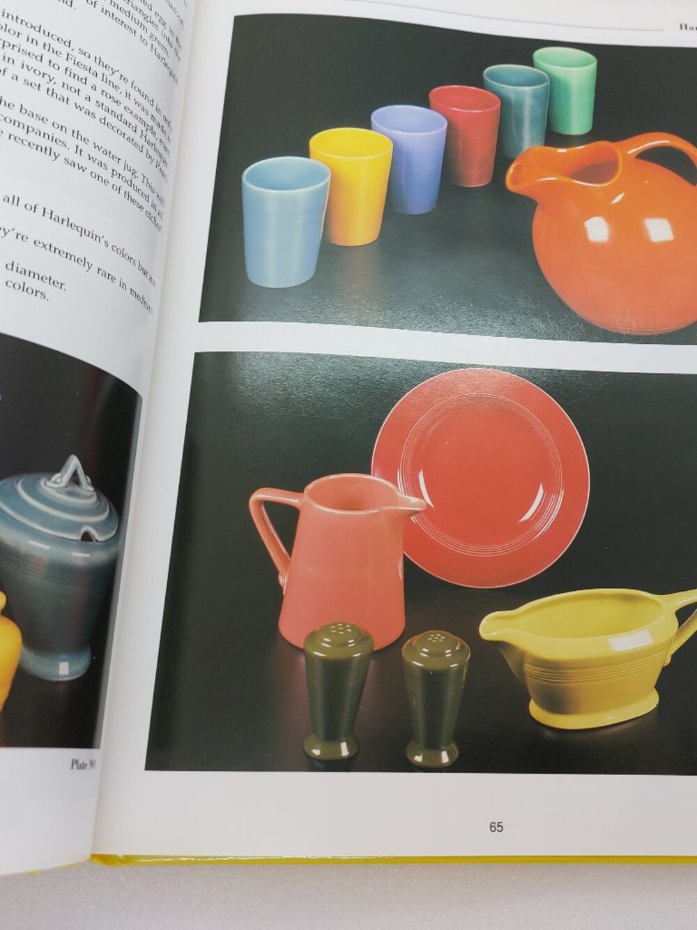 Vintage 1992 Collector's Encyclopedia Of Fiesta Book by Sharon & Bob Huxford